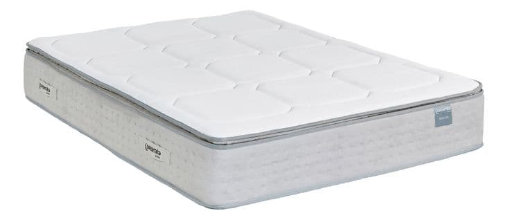 Matelas ressorts 140x190 cm DREAMEA EDITION SEQUOIA à mémoire de forme