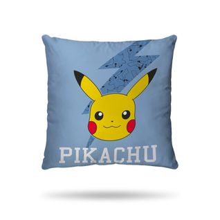 Housse De Couette Pikachu Pokémon Éclair 140x200 Cm - 100% Coton