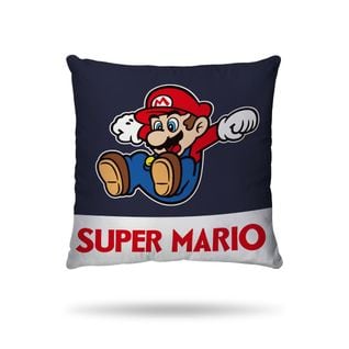 Housse De Couette Super Mario 140x200 Cm Et Taie D'oreiller - 100% Coton