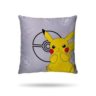 Housse De Couette Pikachu Pokémon 140x200 Cm - 100% Coton - Mauve