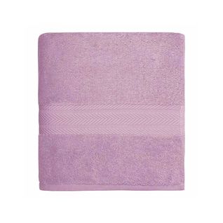 Linge De Bain En Coton Moelleux 550gr/m² - 50x100 Cm - Violet Parme