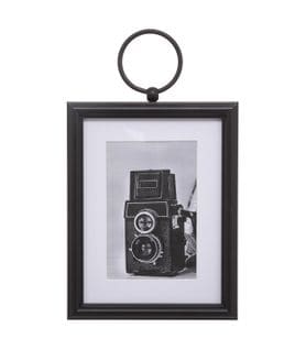 Cadre Photo Gousset En Bois Et Verre Pour Photo 10 X 15 Cm