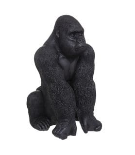 Objet Déco Gorille En Résine 45,5 X 40,3 X 67,8 Cm Intérieur Ou Extérieur