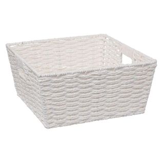 Panier De Rangement "mix'n'modul" 31x31cm Blanc