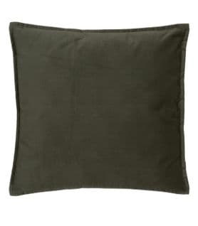 Coussin Déhoussable Vert Kaki 45 X 45 Cm