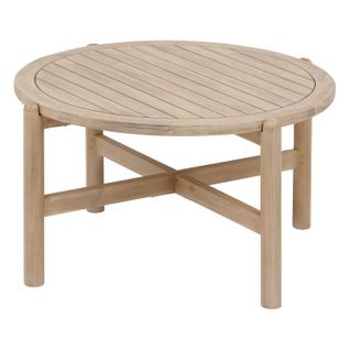 Table Basse Ronde D80 Acacia Deona Hespéride - Naturel Clair