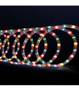 Guirlande Lumineuseextérieur Tube 6 M 108 LED Multicolore 8 Jeux De Lumière