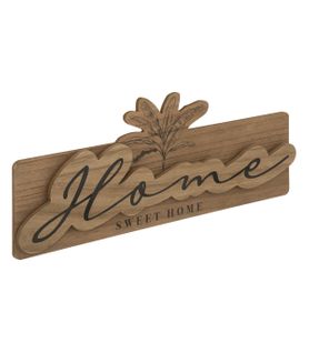 Déco Murale Style Vintage Home Sweet Home En Bois 55 X 22.5 Cm