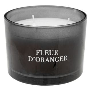 Bougie Parfumée Déco "cosy" 280g Fleur D'oranger