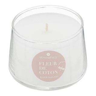 Bougie Parfumée En Verre "izor" 110g Fleur De Coton