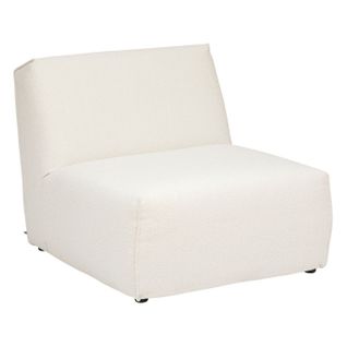 Module Chauffeuse Bouclette "kiona" 99cm Blanc