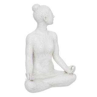 Statue Déco Femme "gemma" 55cm Blanc