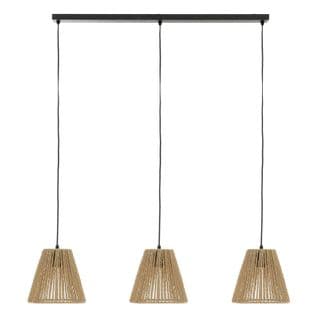 Suspension X3 Rampe Giada Corde Atmosphera - Naturel