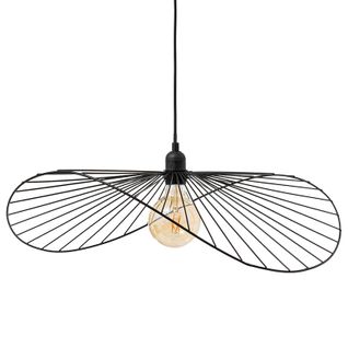 Suspension Métal 58 Cm Noir Adelia - Noir