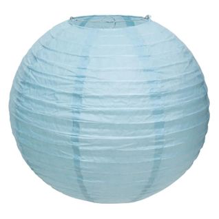 Lanterne Boule Japonaise "oya" 35cm Bleu