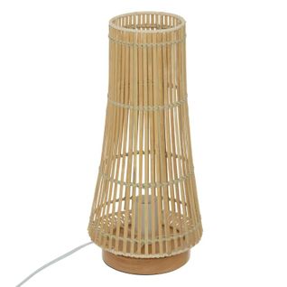 Lampe à Poser 38 Cm Mahé Bambou - Naturel Clair