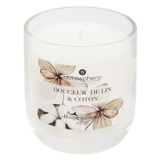 Bougie Parfumée "oudy" 200g Douceur De Lin