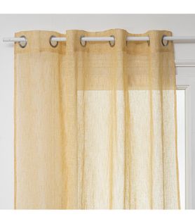 Voilage Ocre Fred 140 X 260 Cm