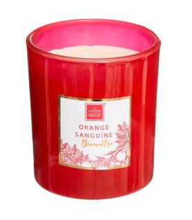Bougie H.9 cm MAEL Rouge