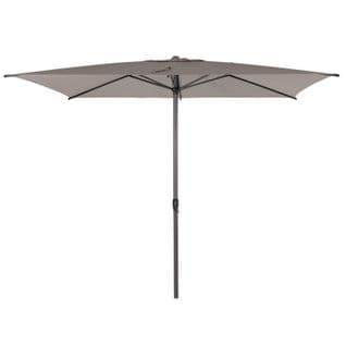 Parasol Mat Central 2x3 M Loompa Taupe Hespéride - Taupe