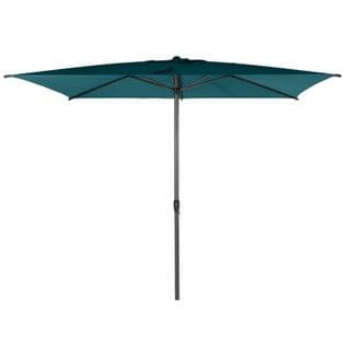 Parasol Mat Central 2x3 M Loompa Canard Hespéride - Bleu Canard