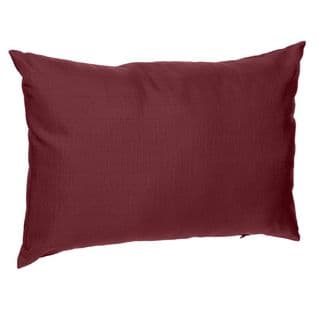 Coussin Déco D'extérieur Korai Bordeaux 50x30 Cm