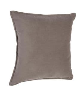 Coussin Déhoussable Taupe 45 X 45 Cm