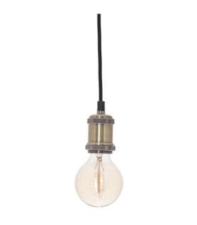 Luminaire Suspension En Métal Doré D 5 Cm