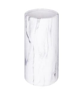 Vase Cylindre Marbre Contemporain H20