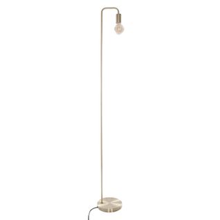 Lampadaire Doré En Métal H 150 Cm