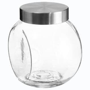 Bocal à Bonbons En Verre "guy" 2,1l Transparent