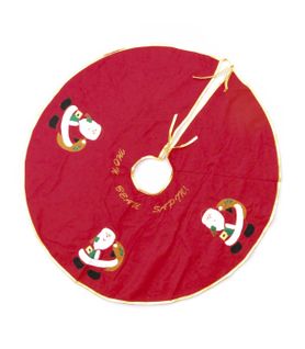 Déco De Noël Tapis Pour Pied De Sapin En Feutrine D 90 Cm