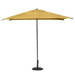 Parasol Droit Carré 2,5x2,5m Soya Jaune Moutarde Hespéride - Jaune Moutarde