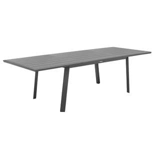 Table Extensible Alu 10p Graphite Pavane Hespéride - Noir Graphite