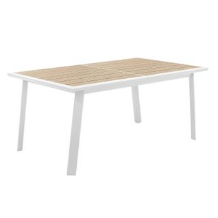 Table Extensible 10 Personnes Lin/blanc Pavane Hespéride - Lin