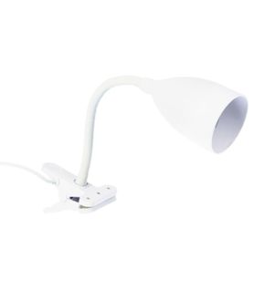 Lampe Pince En Silicone Blanc
