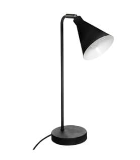 Lampe À Poser En Métal Noir H 45.5 Cm