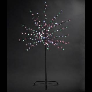 Arbre Fleuri Lumineux D'extérieur Prunus - 200 LED - Multicouleur