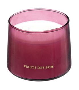 Bougie Parfumée 300 G Parfum Fruits Des Bois Pot En Verre