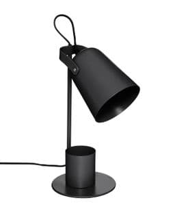 Lampe de bureau H. 34 cm ELIO Noir