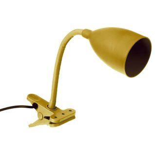 Lampe Pince En Silicone Ocre