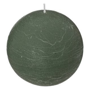 Bougie boule Ø 10 cm OLIA Vert