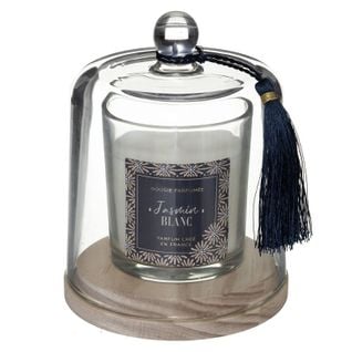 Bougie Parfumée Cloche "loli" 130g Jasmin Blanc