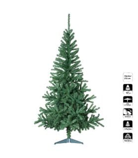 Sapin De Noël Artificiel Vert H 210 Cm