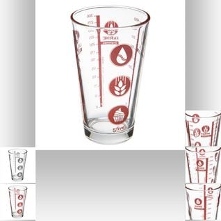 Verre mesureur  Transparent