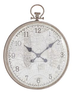 Horloge D55 cm BOMBA Gris
