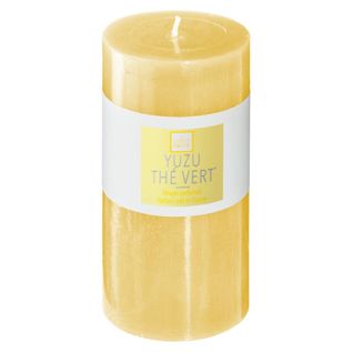 Bougie Parfumée Yuzu Thé Vert H 14 Cm