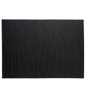 Tapis De Salle De Bain Noir Anti-dérapant  65 X 90 Cm