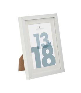 Cadre Photo En Bois Blanc Pour Photo 13 X 18 Cm