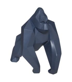 Objet Déco Gorille Origami En Résine H 19.5 Cm